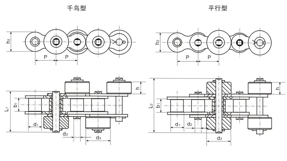 1不銹鋼側置大滾輪輸送鏈 Stainless steel side big roller chain-1.jpg